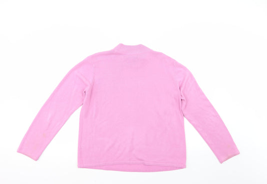 BM Womens Pink   Pullover Jumper Size L