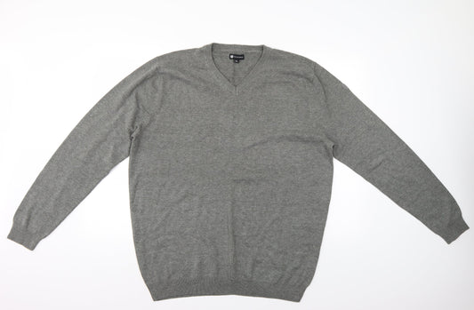 Palm Grove Mens Grey   Pullover Jumper Size 2XL
