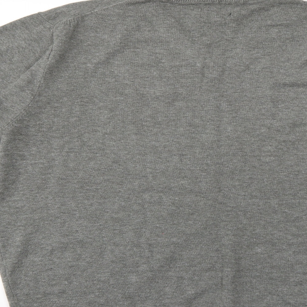 Palm Grove Mens Grey   Pullover Jumper Size 2XL