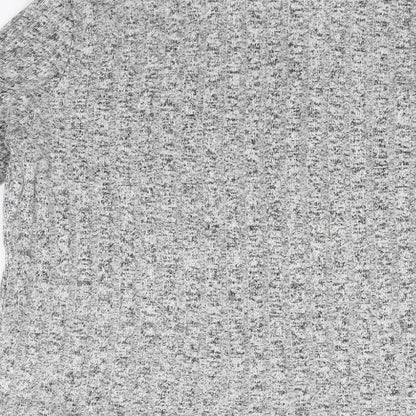 Primark Womens Grey   Pullover Jumper Size M