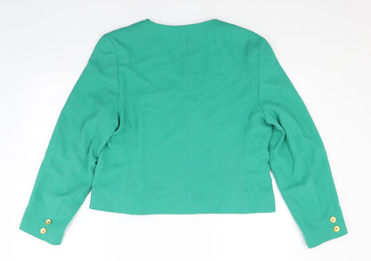 First Avenue Womens Green   Jacket Blazer Size 18