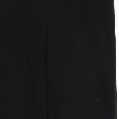 Marks and Spencer Womens Black   Trouser Suit Suit Top Size 12 L28 in - side fastening