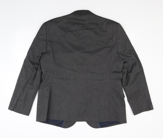 Mens UK Size 44 Marks and Spencer Regular Grey Suit Jacket