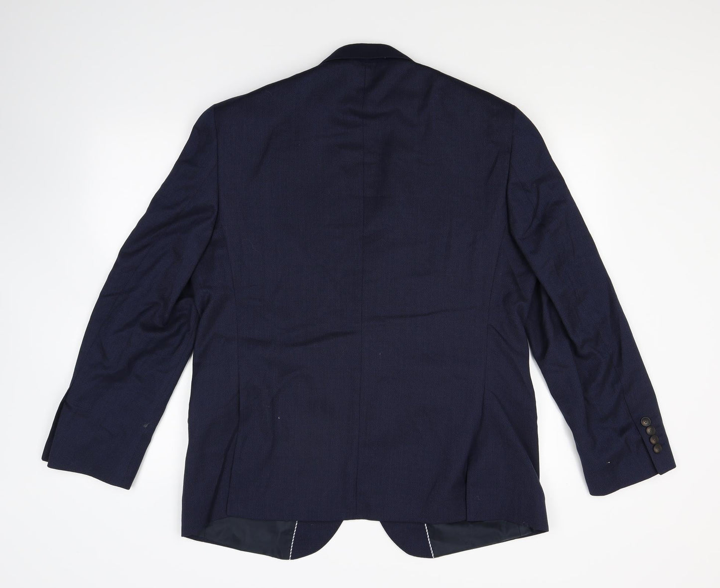 Mens UK Size 42 Marks and Spencer Regular Blue Suit Jacket