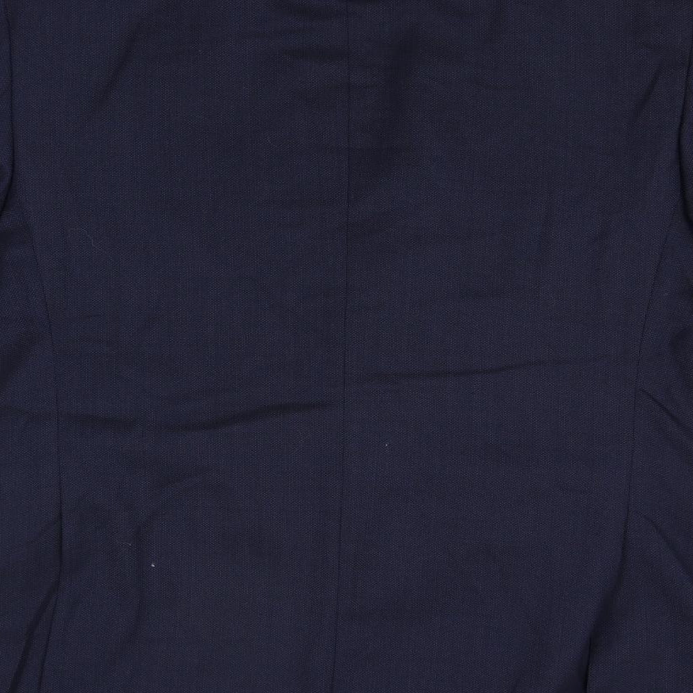 Mens UK Size 42 Marks and Spencer Regular Blue Suit Jacket