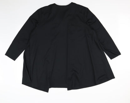 Amari Womens Black   Jacket  Size 16