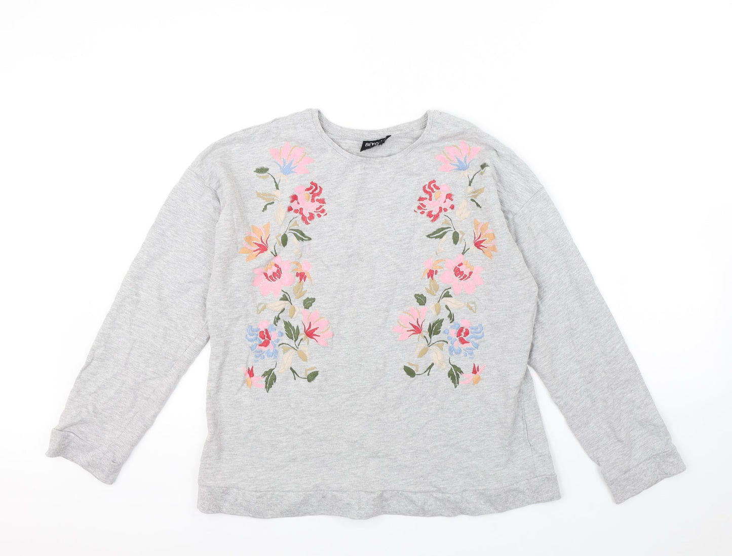 BeYou Womens Grey   Pullover Jumper Size 12