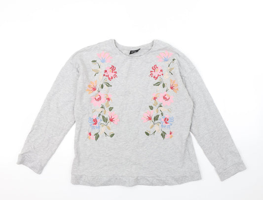 BeYou Womens Grey   Pullover Jumper Size 12