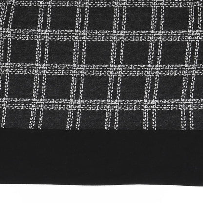 TU Womens Black Check  Pullover Jumper Size 10