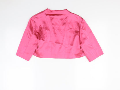 Adress Womens Pink   Jacket  Size 14