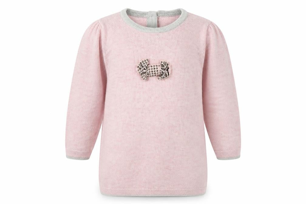 Next Baby Pink   Pullover Jumper Size 6-9 Months