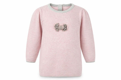 Next Baby Pink   Pullover Jumper Size 6-9 Months