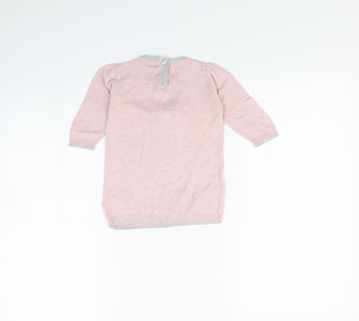 Next Baby Pink   Pullover Jumper Size 6-9 Months