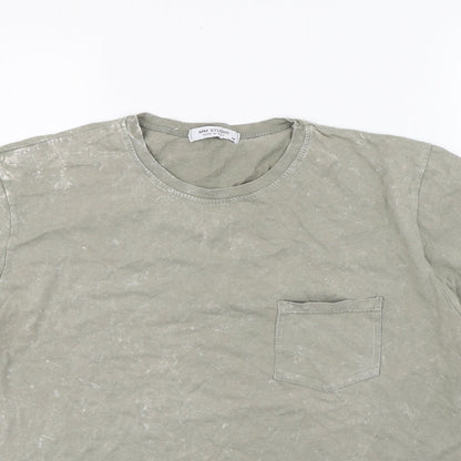 MM Studio Womens Green   Basic T-Shirt Size M