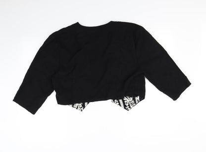 Womens UK Size 14 Preworn Black Jacket