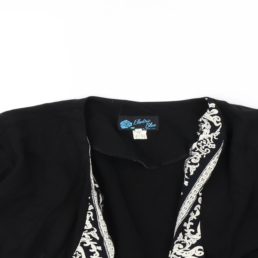 Womens UK Size 14 Preworn Black Jacket