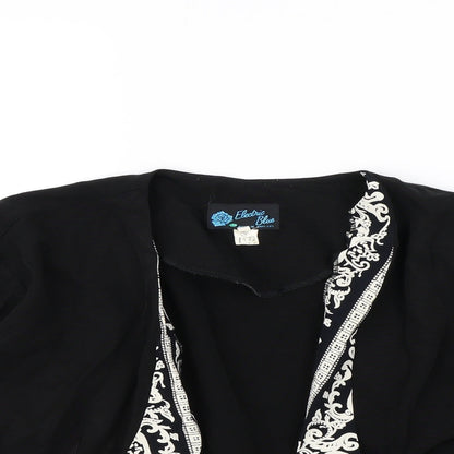 Womens UK Size 14 Preworn Black Jacket