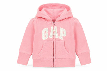 Gap Girls Pink   Full Zip Jumper Size 3-6 Months