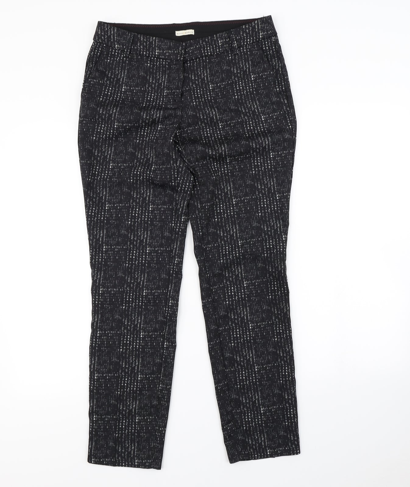 Mercer & Madison Womens Black   Dress Pants Trousers Size 8 L30 in