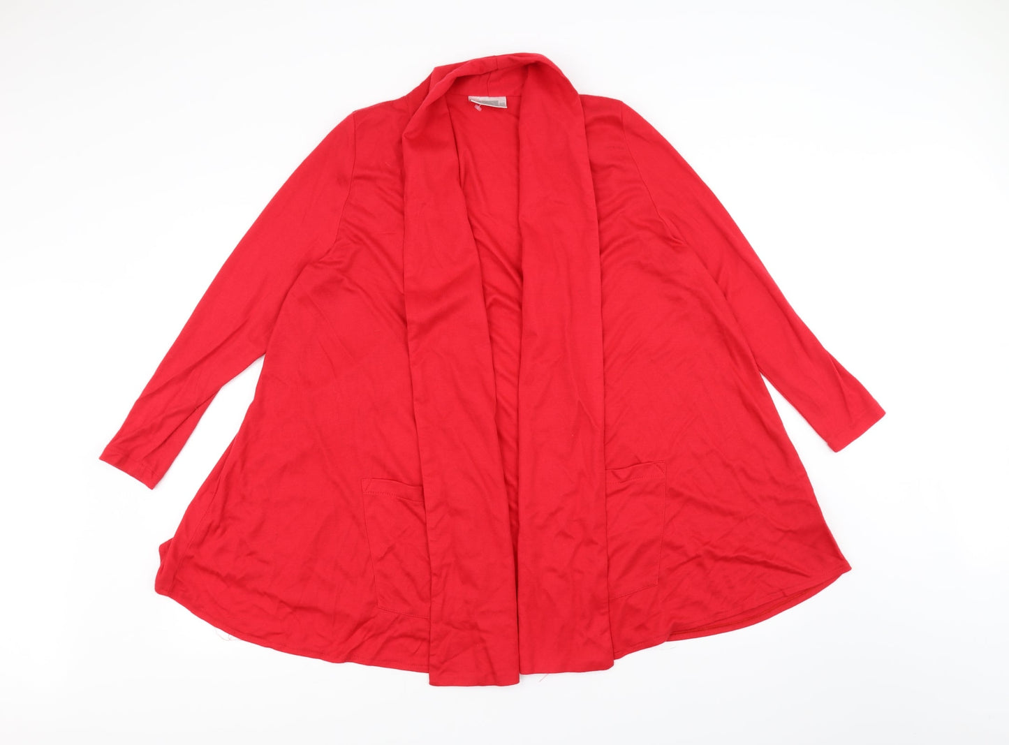 IQ Womens Red   Cardigan Jumper Size 10