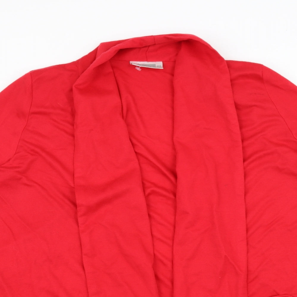 IQ Womens Red   Cardigan Jumper Size 10