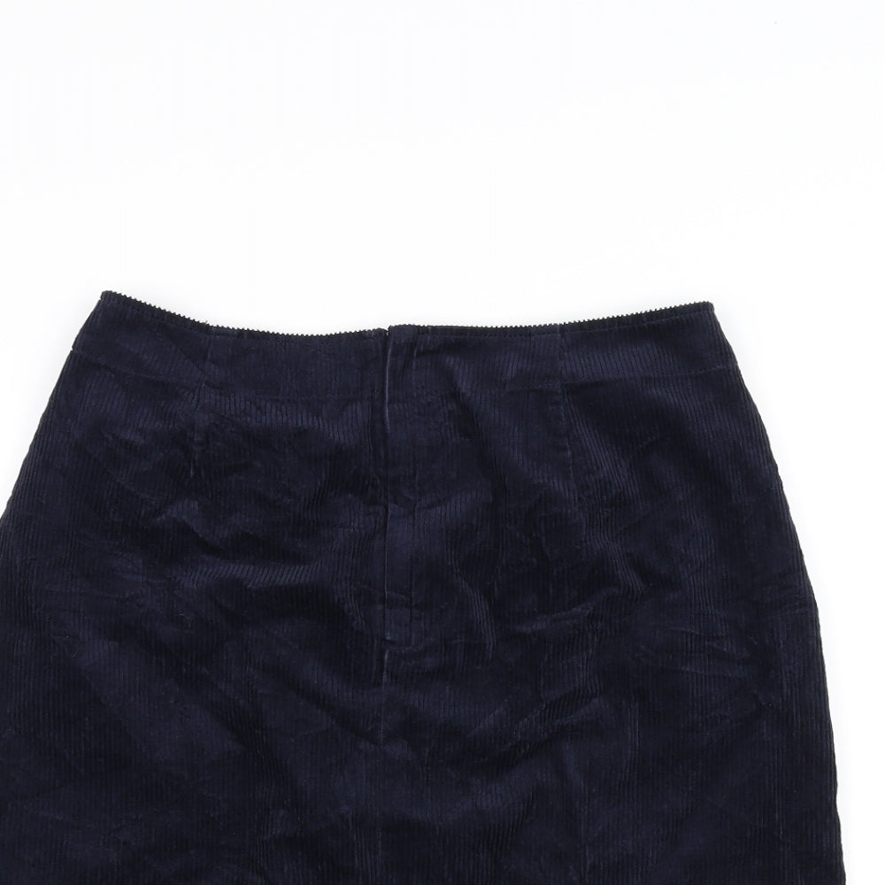 uni Womens Blue   A-Line Skirt Size 29 in