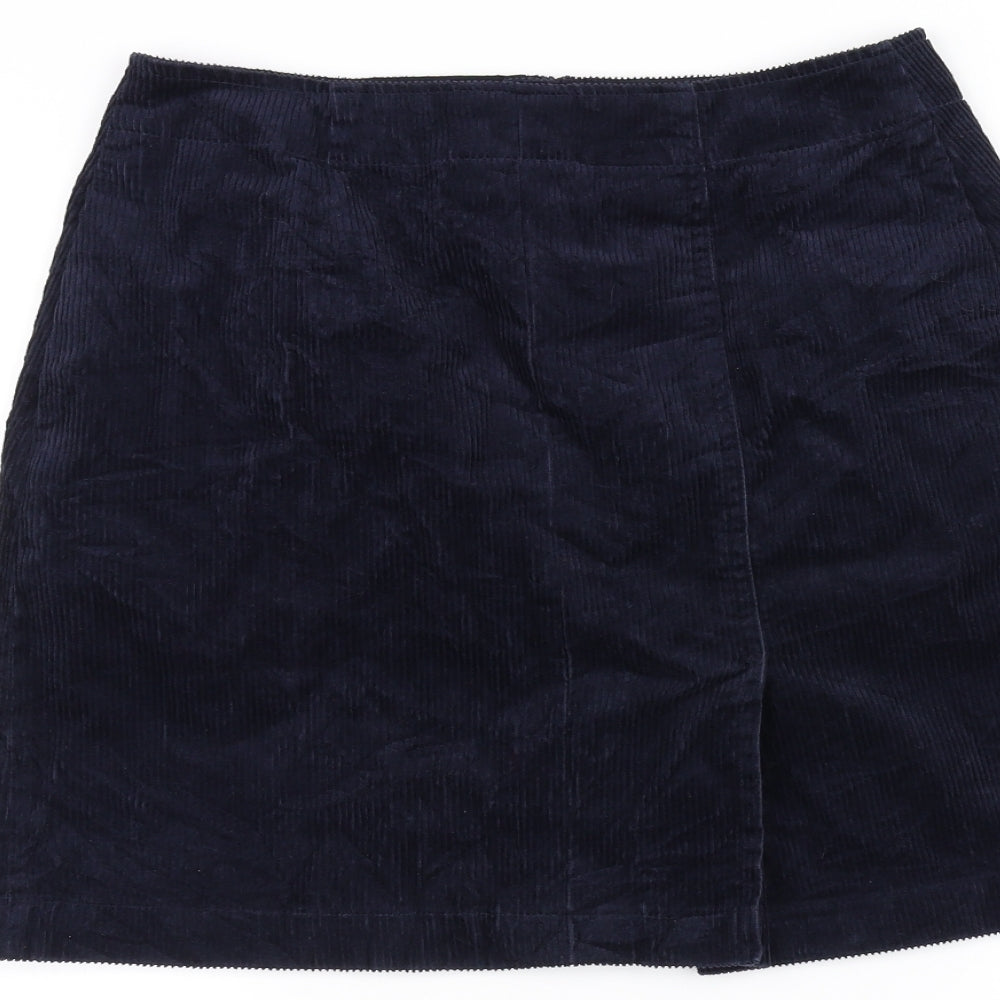 uni Womens Blue   A-Line Skirt Size 29 in