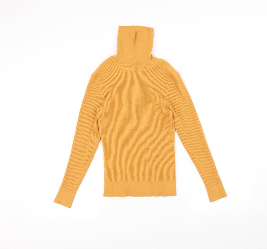 Primark Womens Yellow   Basic T-Shirt Size L