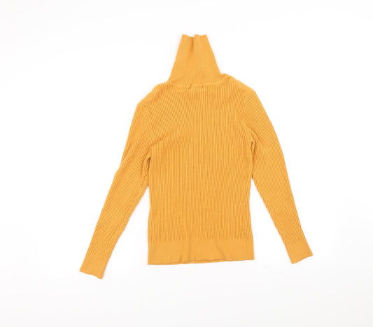 Primark Womens Yellow   Basic T-Shirt Size L