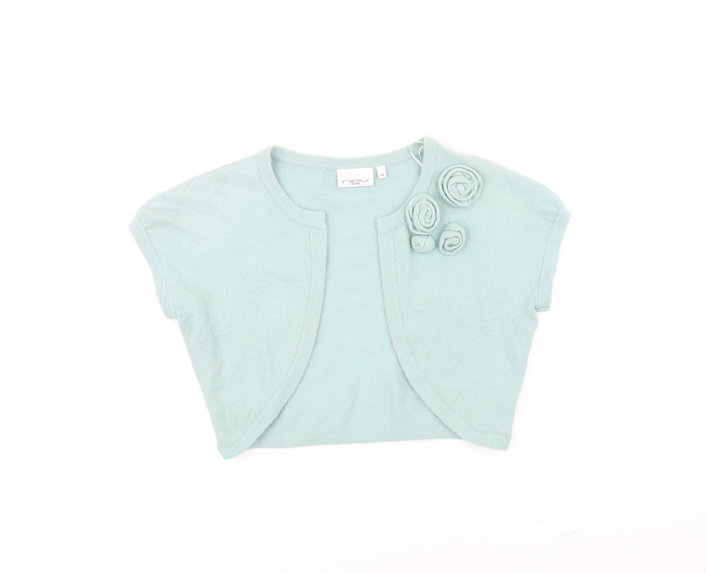 New Look Womens Blue   Cardigan Jumper Size 14