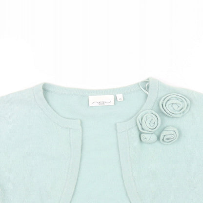 New Look Womens Blue   Cardigan Jumper Size 14