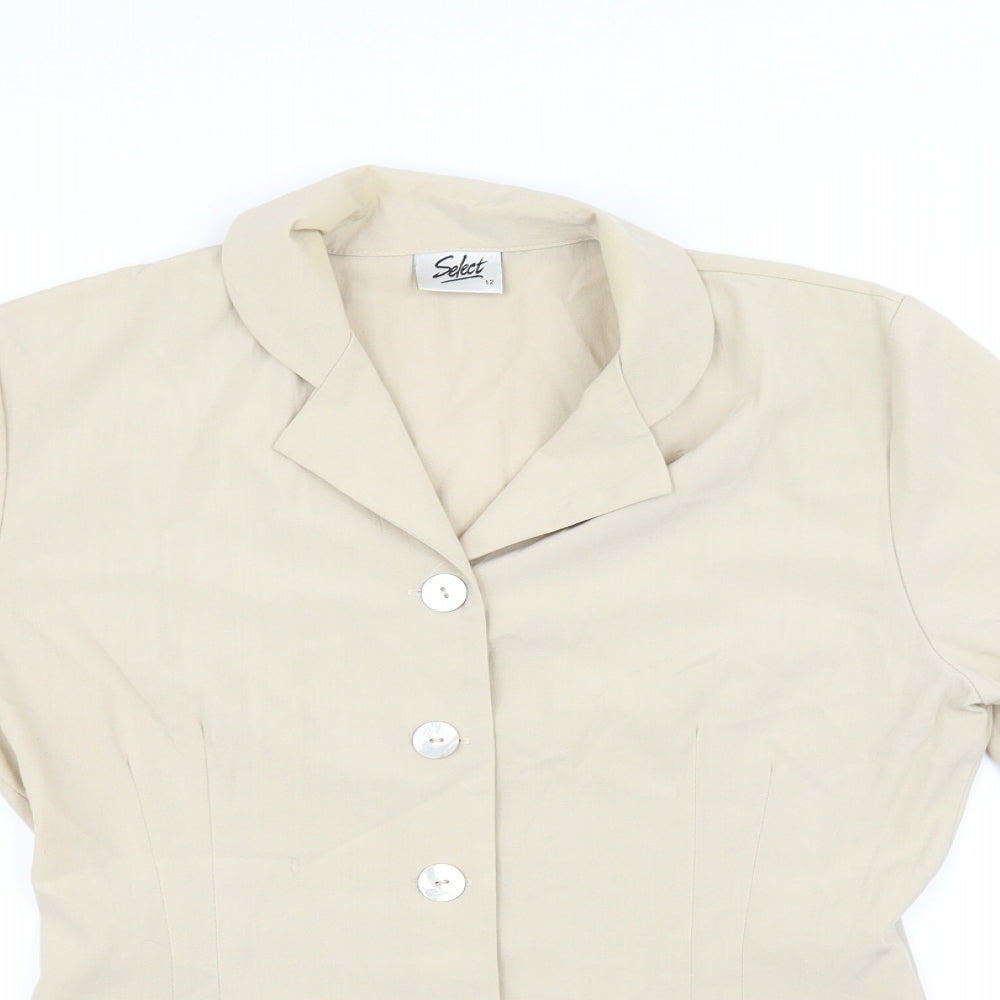 Womens UK Size 12 Select White Jacket