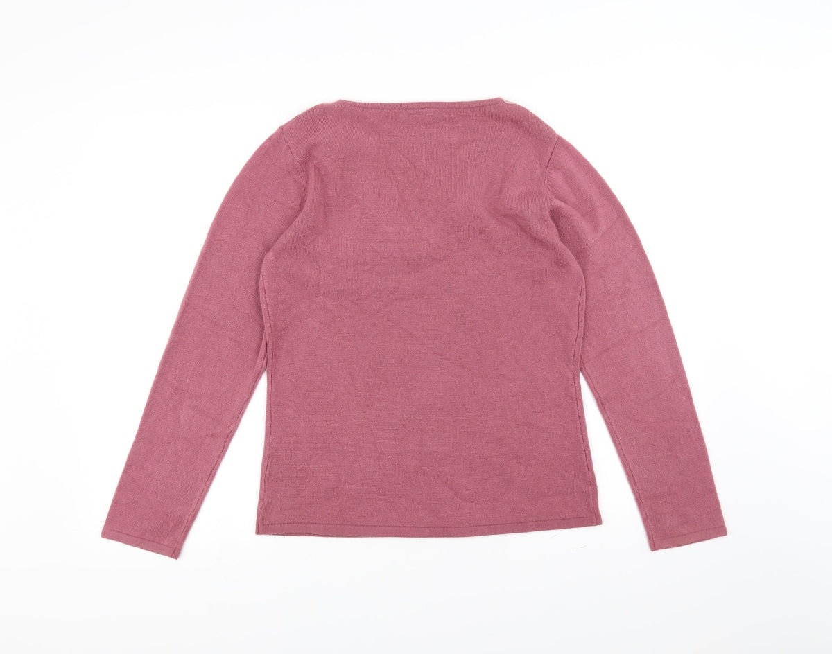 Joanna Hope Womens Pink   Pullover Jumper Size 12
