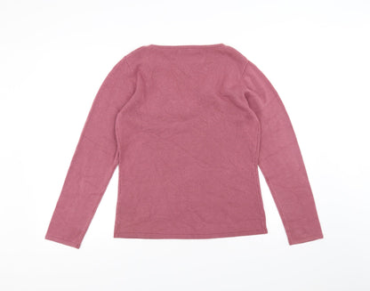 Joanna Hope Womens Pink   Pullover Jumper Size 12