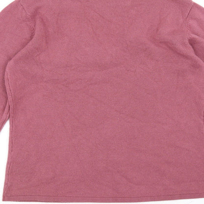 Joanna Hope Womens Pink   Pullover Jumper Size 12