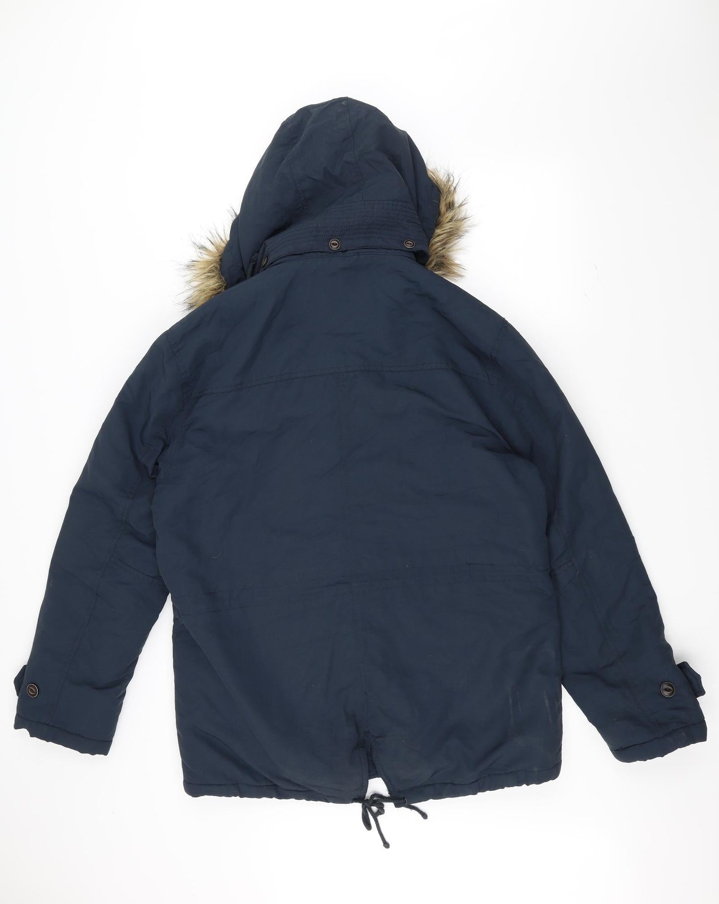 George Womens Blue   Parka Coat Size M