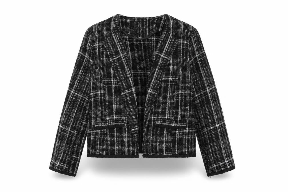 Womens UK Size 10 Papaya Black Jacket
