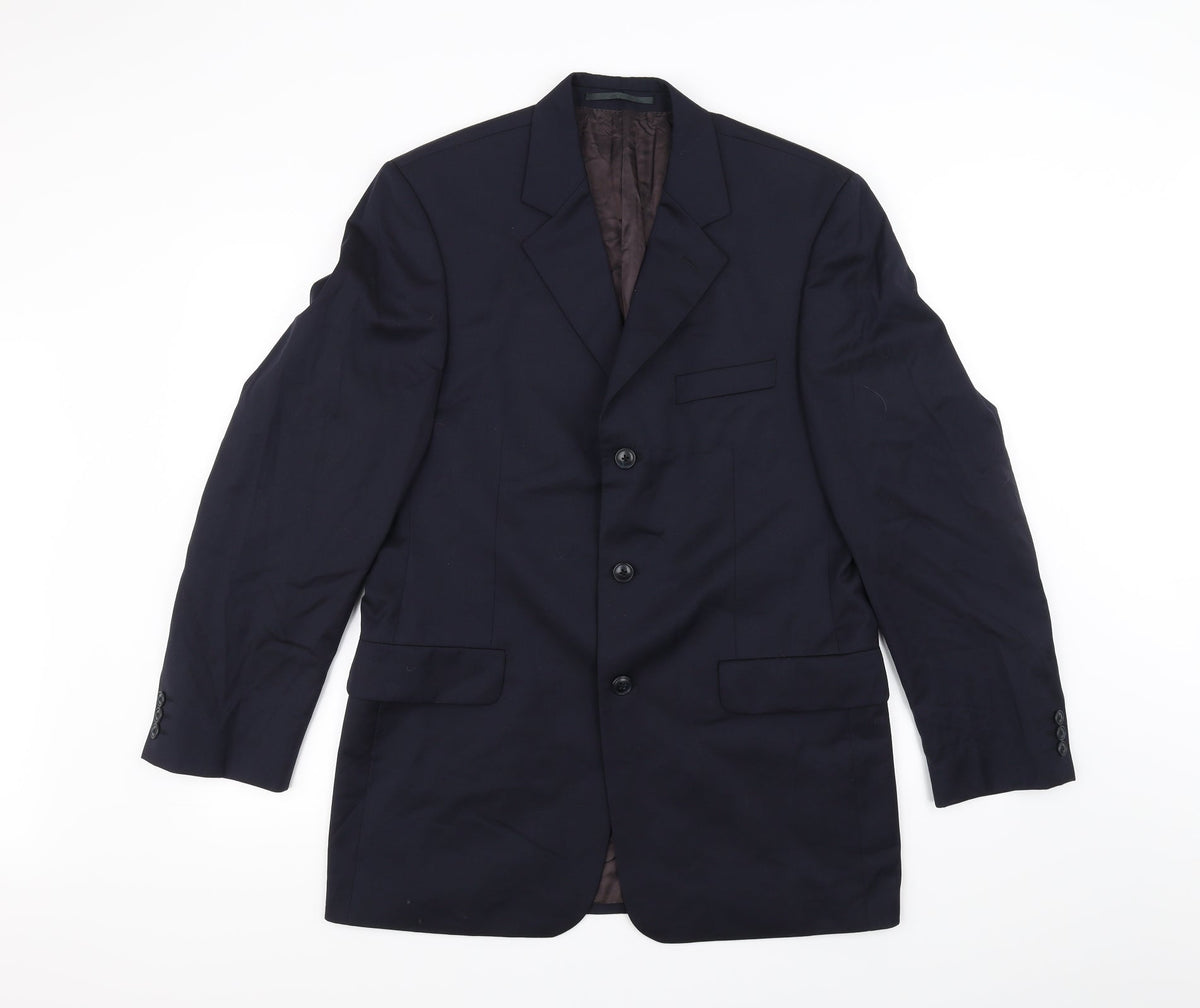 Austin Reed Mens Blue   Jacket Suit Jacket Size 38