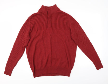 Glenmur Mens Red   Pullover Jumper