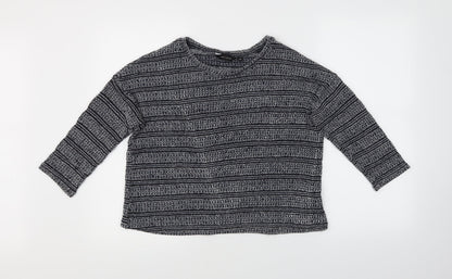 New Look Womens Multicoloured Striped  Pullover Jumper Size 12