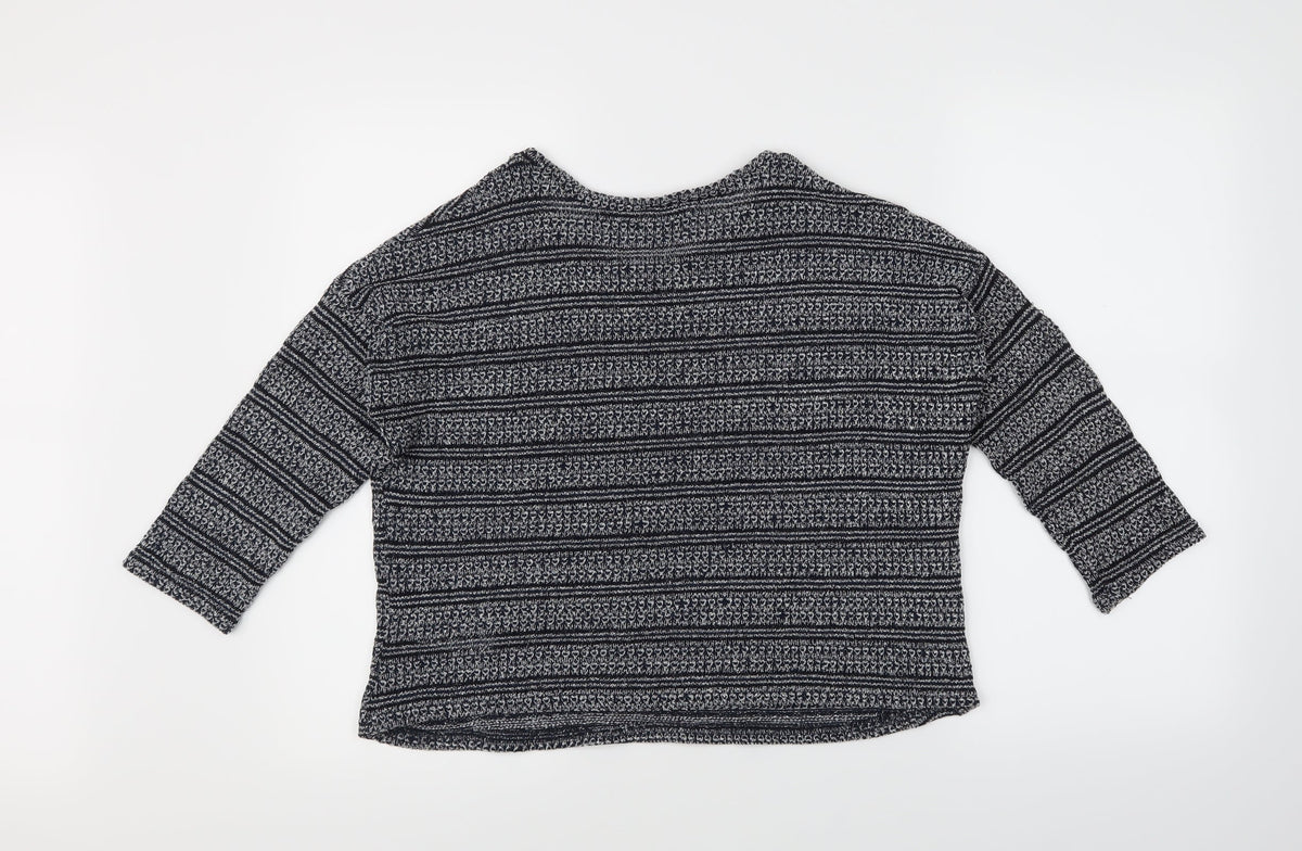 New Look Womens Multicoloured Striped  Pullover Jumper Size 12