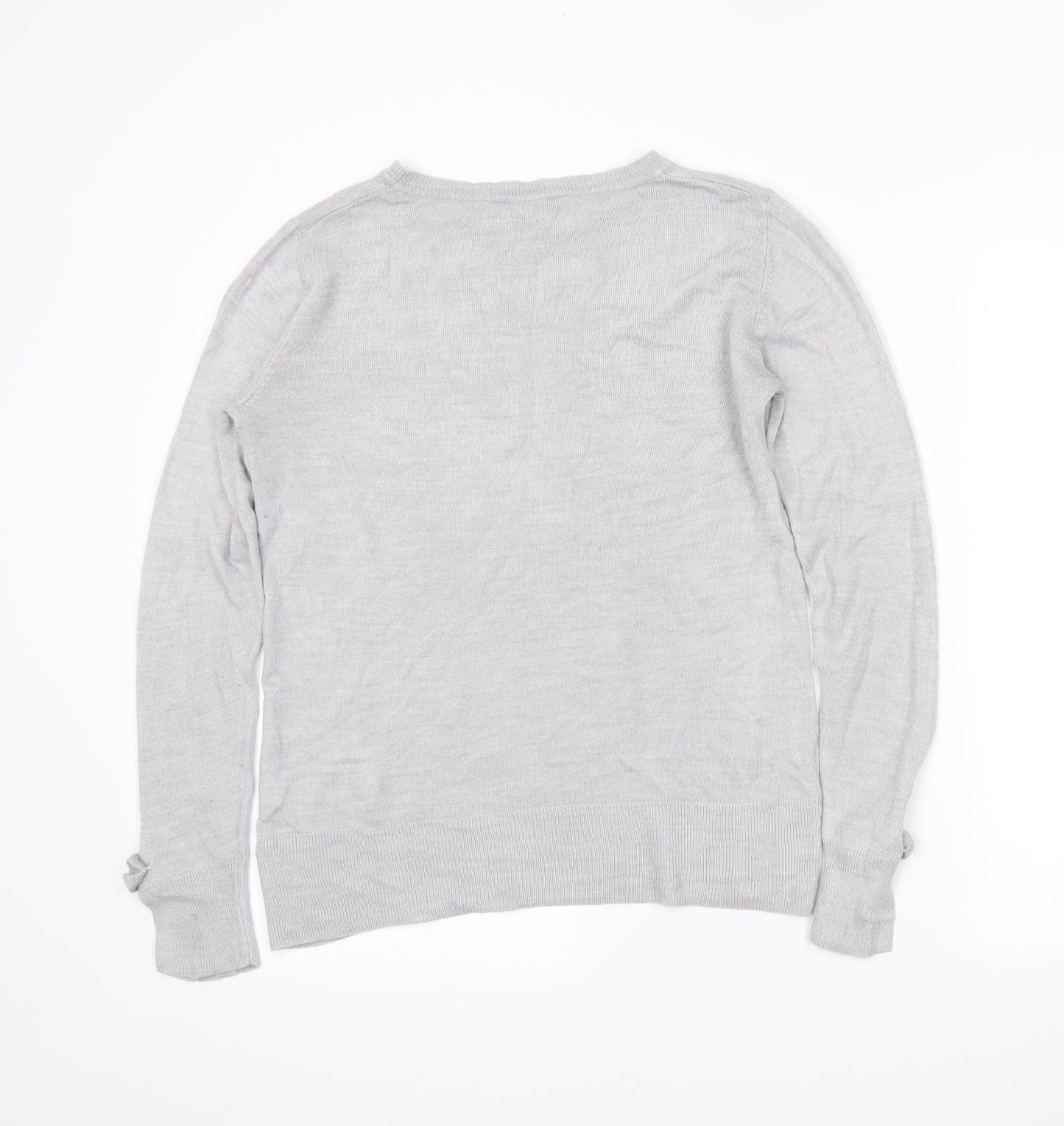Dorothy Perkins Womens Grey   Tunic Jumper Size 12