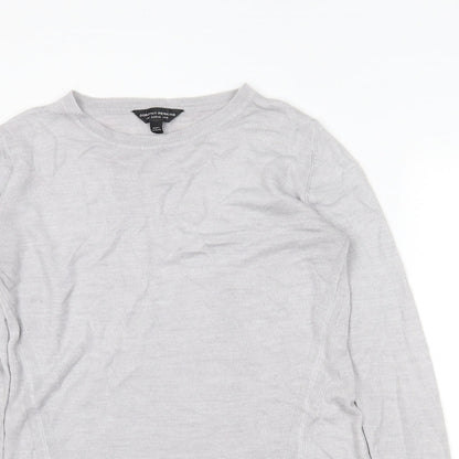 Dorothy Perkins Womens Grey   Tunic Jumper Size 12