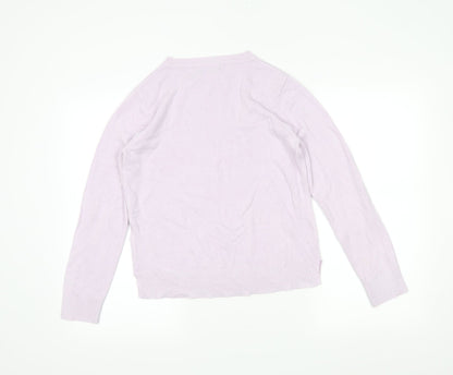 Marks & Spencer Womens Purple   Tunic Jumper Size 10