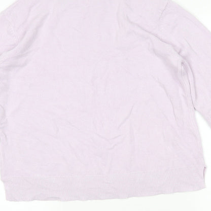 Marks & Spencer Womens Purple   Tunic Jumper Size 10