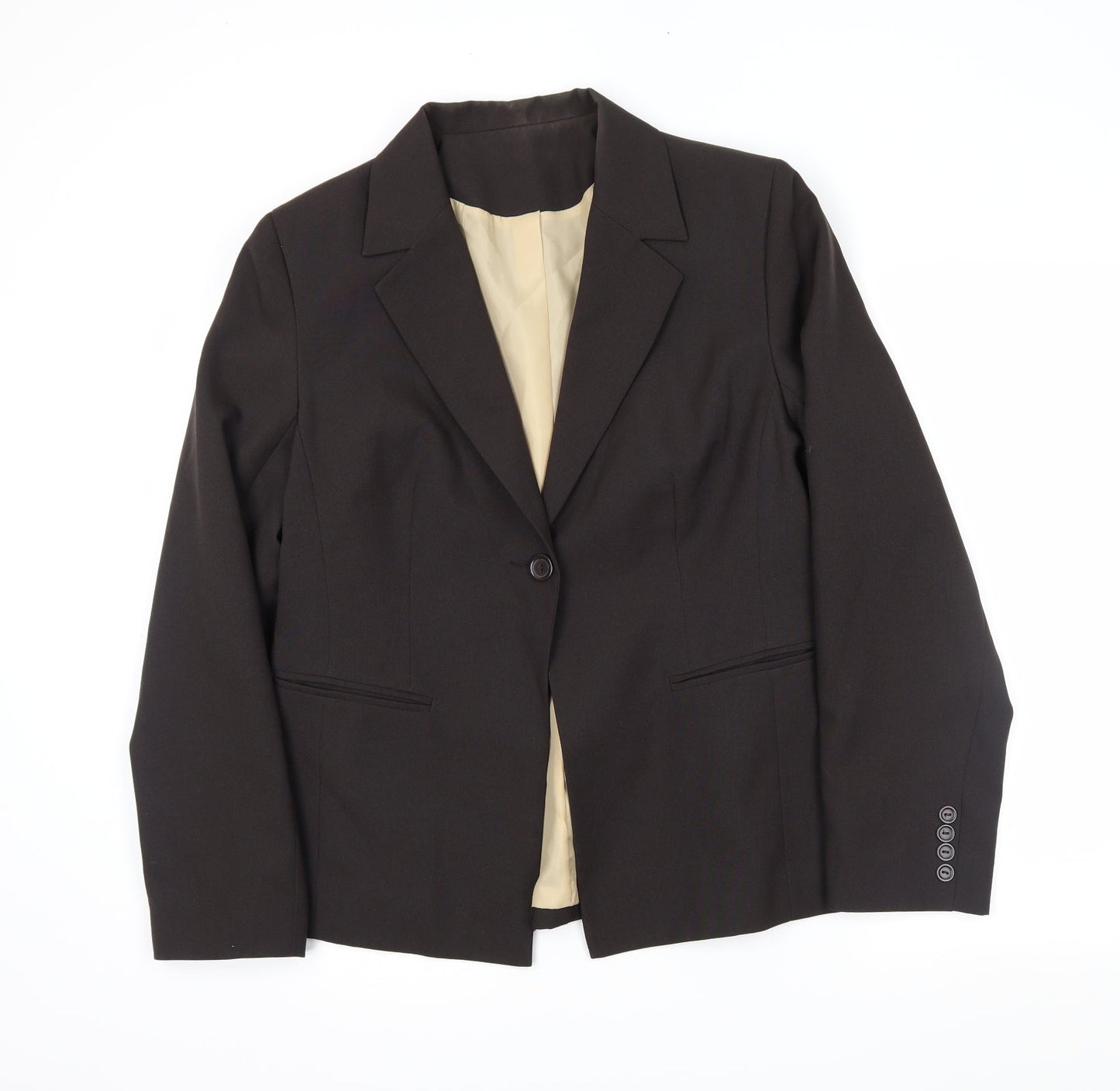 Womens UK Size 16 NL Collection Brown Jacket