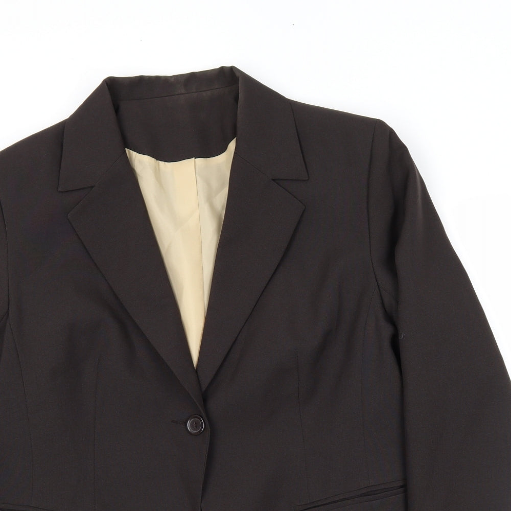 Womens UK Size 16 NL Collection Brown Jacket
