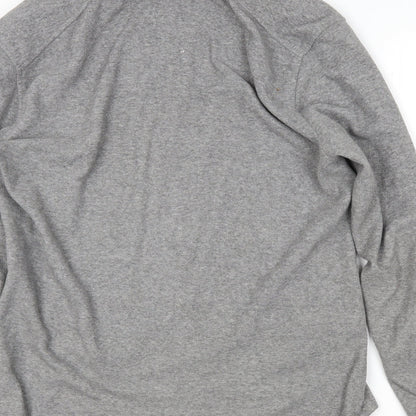 Cedar Wood State Womens Grey   Henley Jumper Size M