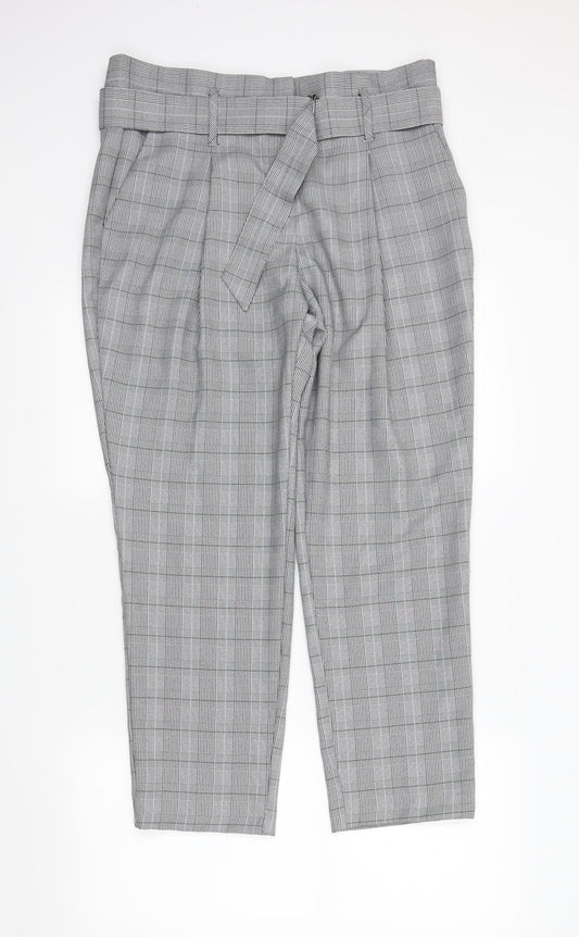 Womens UK Size 14 Dorothy Perkins Regular Fit  Black Trousers