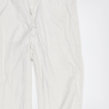 Womens UK Size M molly Regular Fit Skinny White Jeans